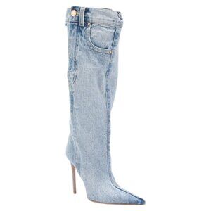 RETROFETE Made In Italy Kaia Denim Tall Boots